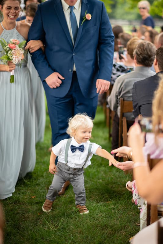 Processional in Avon, NY | Western New York Wedding Photography