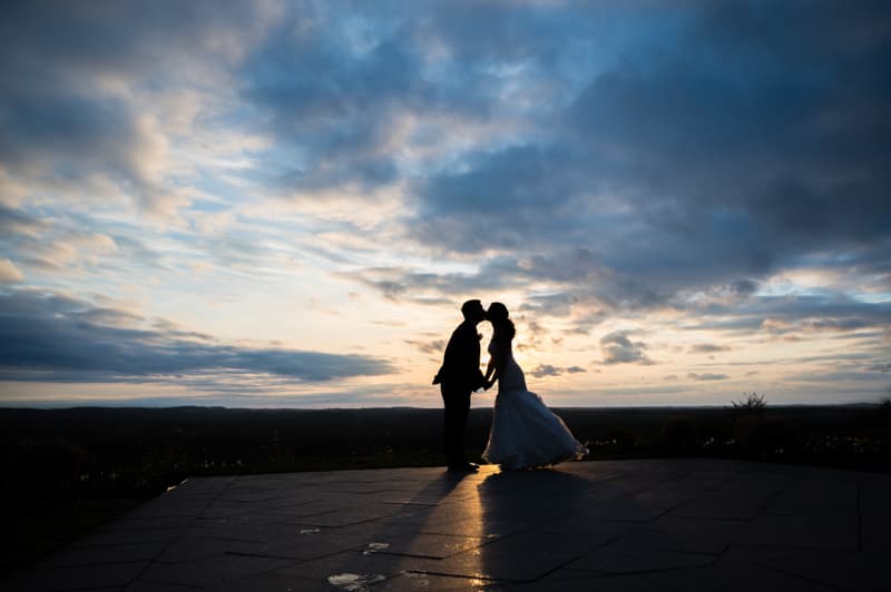 Couple at Woodcliff in Rochester, NY | Rochester Wedding Photography