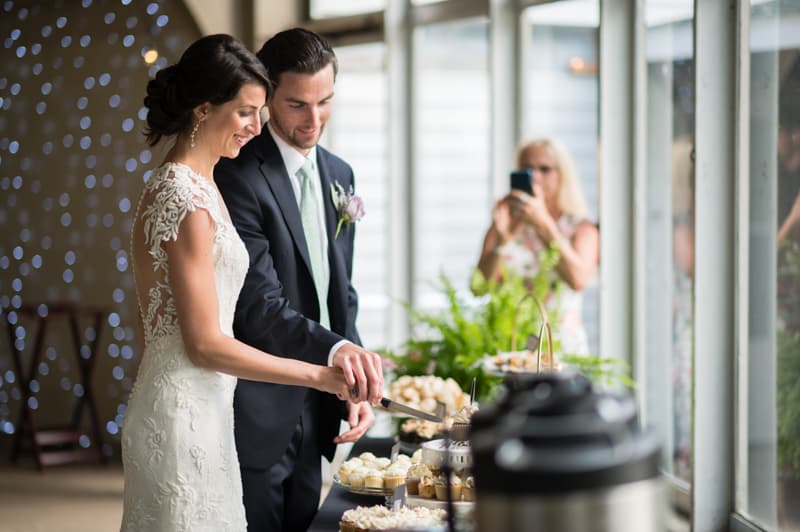 Cake Cutting in Buffalo, NY | Buffalo Wedding Photography