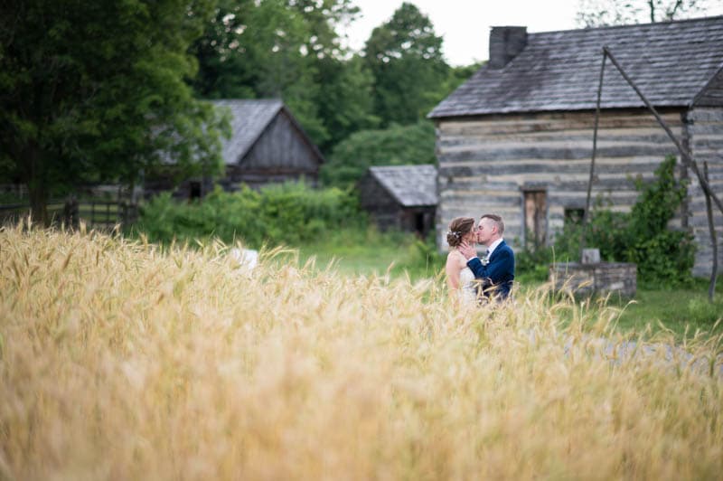 Couple at Genesee Country Village in LeRoy, NY | Western New York Wedding Photography