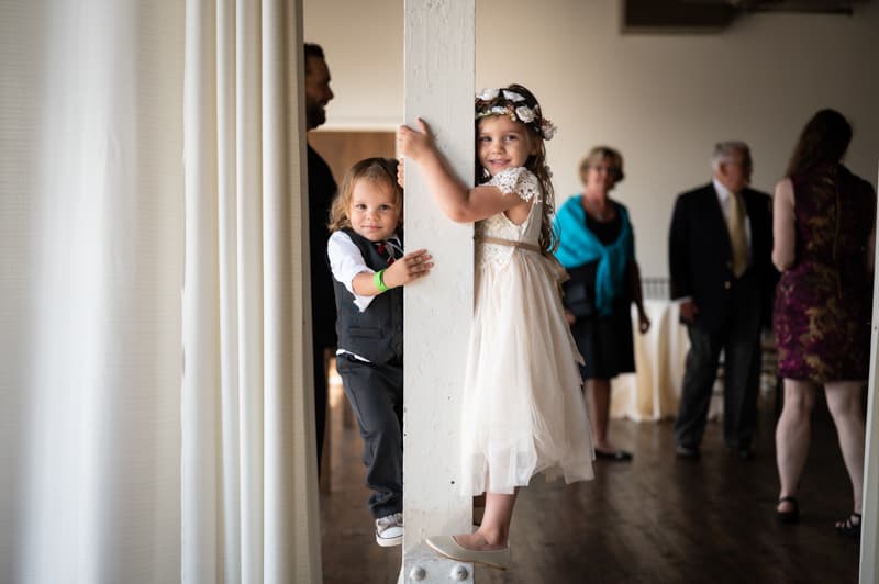 Cute Kid at Arbor Loft in Rochester, NY | Rochester Wedding Photography