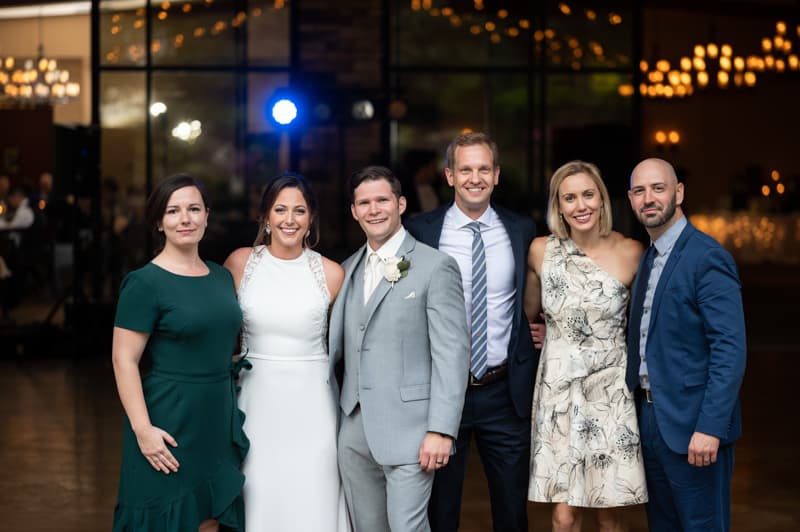 Group Photo at Ravenwood in Victor, NY | Rochester Wedding Photography