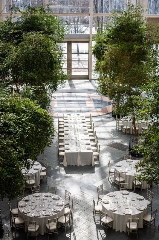 Beautiful Room at Wintergarden in Rochester, NY | Rochester Wedding Photography