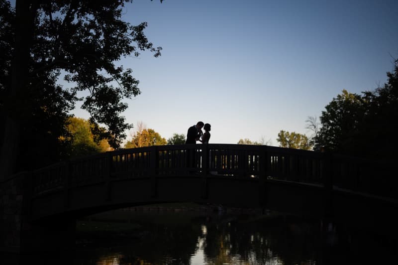 Couple at Shadow Hill in Webster, NY | Rochester Wedding Photography