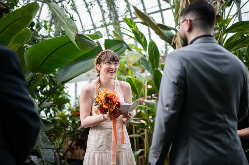  at Lamberton Conservatory in Rochester, NY | Rochester Wedding Photography