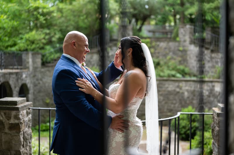 First Look at Sunken Garden in Rochester, NY | Rochester Wedding Photography