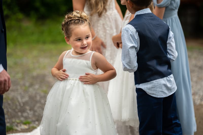 Cute Kid at O'Briens Sleepy Hollow in Buffalo, NY | Buffalo Wedding Photography