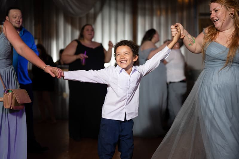 Cute Kid at Woodsmith Estate in Batavia, NY | Western New York Wedding Photography