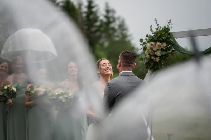 Ceremony at Keuka Brewing Co in Keuka, NY | Finger Lakes Wedding Photography