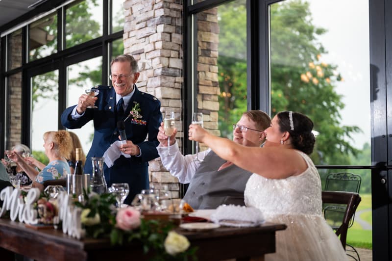 Speech at Ravenwood in Victor, NY | Rochester Wedding Photography