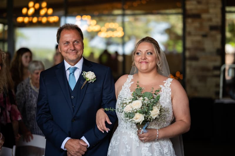 Processional at Ravenwood in Victor, NY | Rochester Wedding Photography