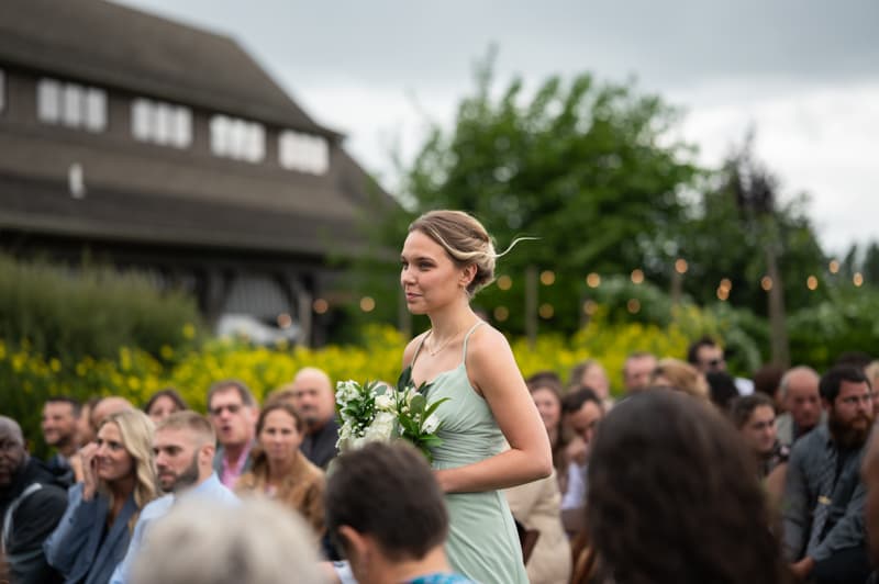 Processional at Timberlodge at Arrowhead in Akron, NY | Western New York Wedding Photography