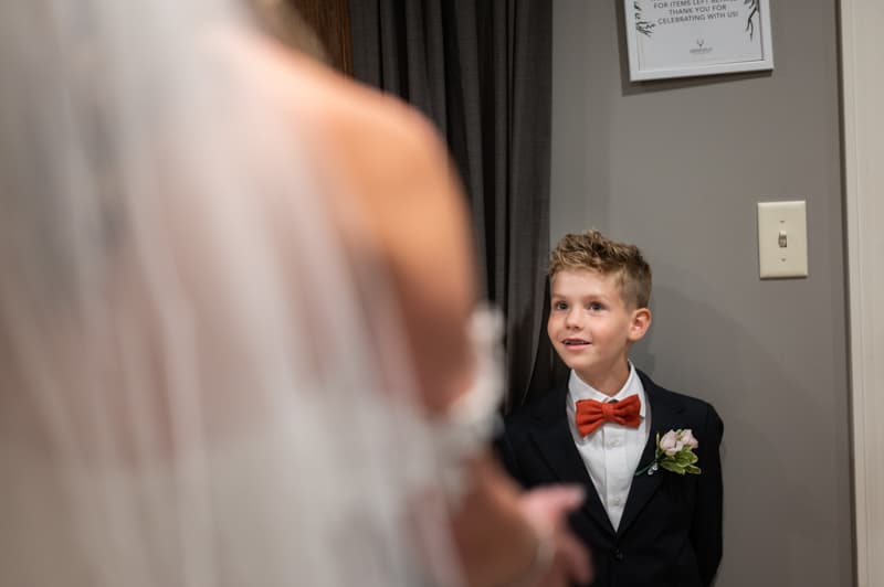 Cute Kid at Deerfield Country Club in Hilton, NY | Western New York Wedding Photography