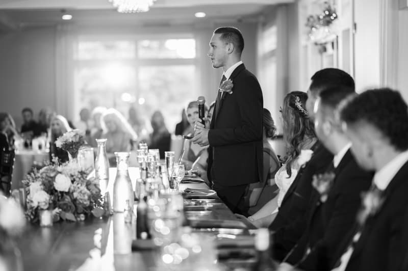 Speech at Deerfield Country Club in Hilton, NY | Western New York Wedding Photography