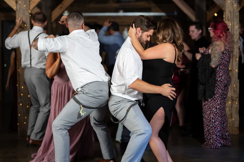 Dancing at Wren's Roost in Naples, NY | Finger Lakes Wedding Photography