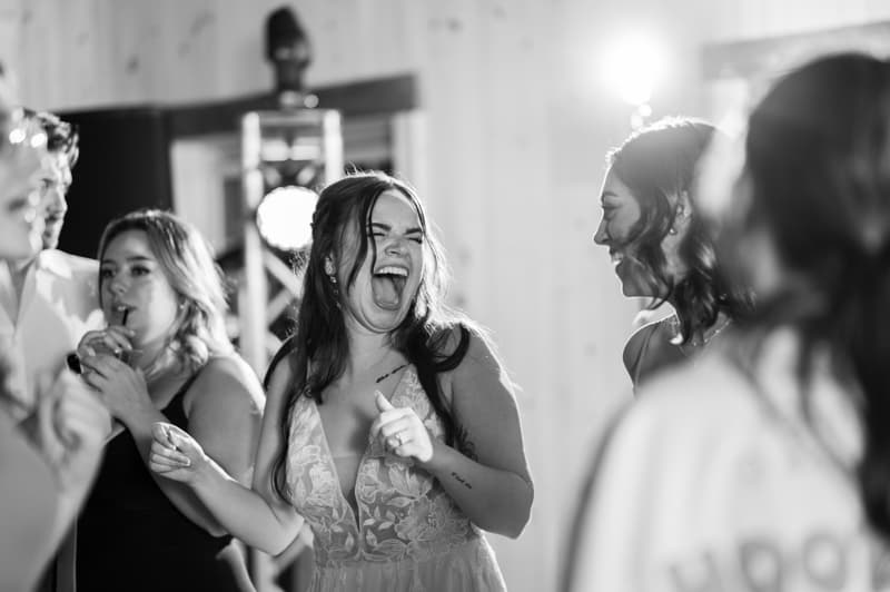 Dancing at Wren's Roost in Naples, NY | Finger Lakes Wedding Photography