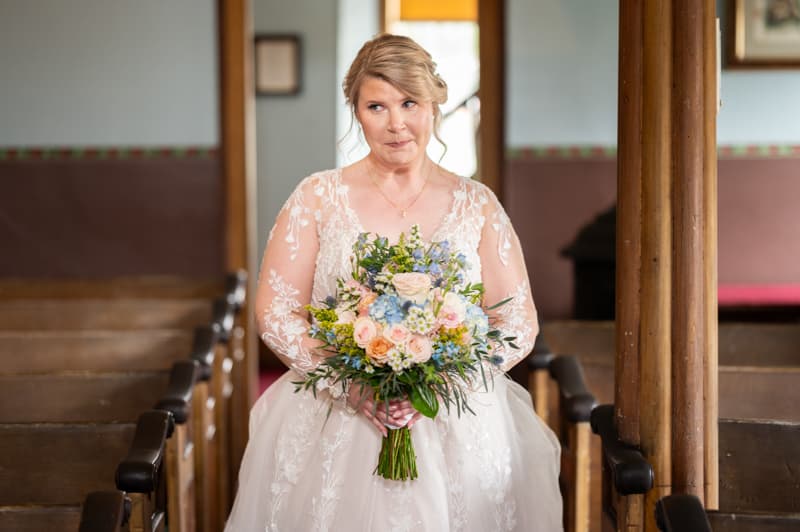 Processional at Cobblestone Museum in Albion, NY | Western New York Wedding Photography