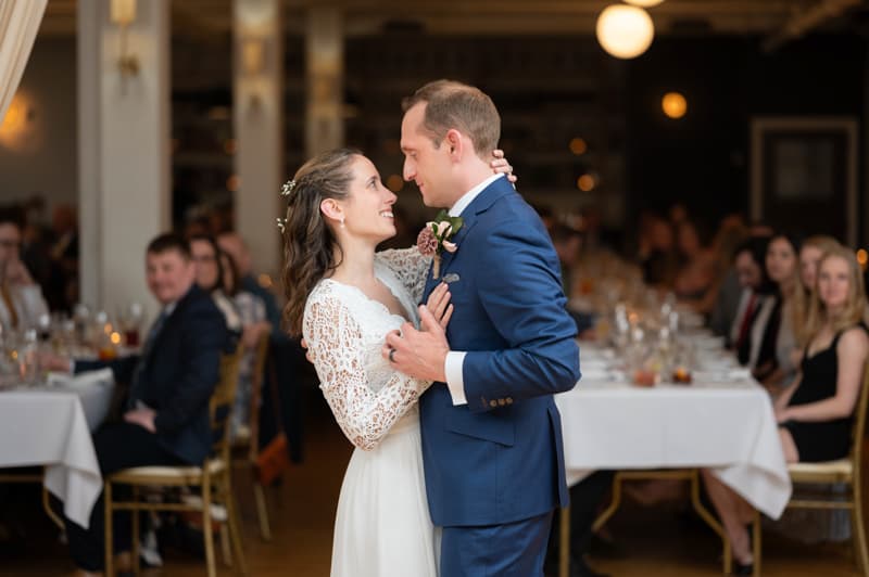 First Dance at Jackrabbit Club in Rochester, NY | Rochester Wedding Photography