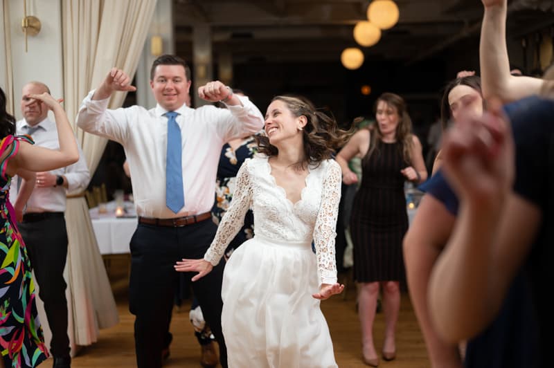 Dancing at Jackrabbit Club in Rochester, NY | Rochester Wedding Photography