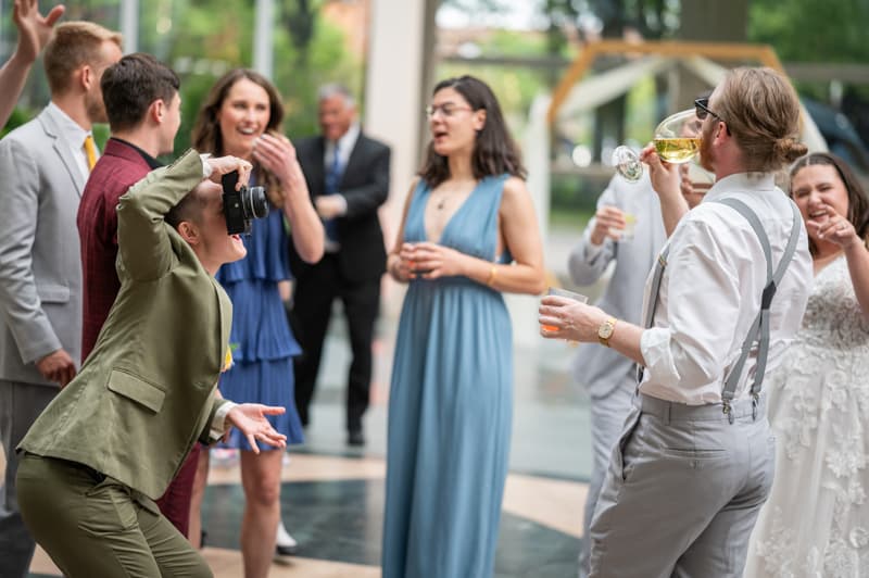 Guests at Wintergarden in Rochester, NY | Rochester Wedding Photography