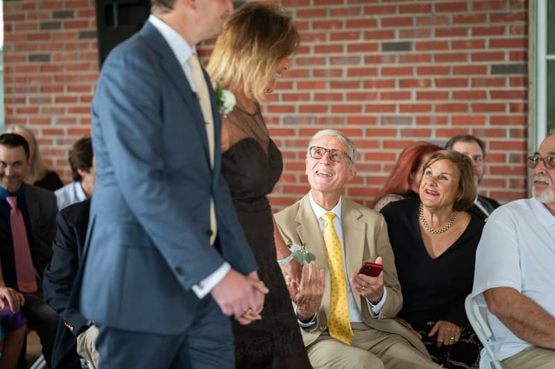 Processional at Monroe Country Club in Pittsford, NY | Rochester Wedding Photography