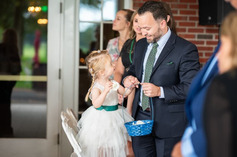 Cute Kid at Monroe Country Club in Pittsford, NY | Rochester Wedding Photography