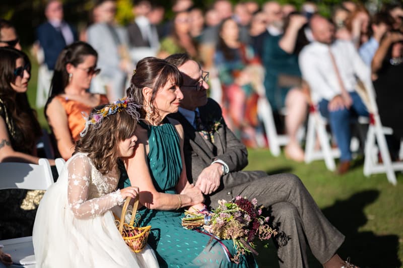 Ceremony at Maison Albion in Albion, NY | Western New York Wedding Photography